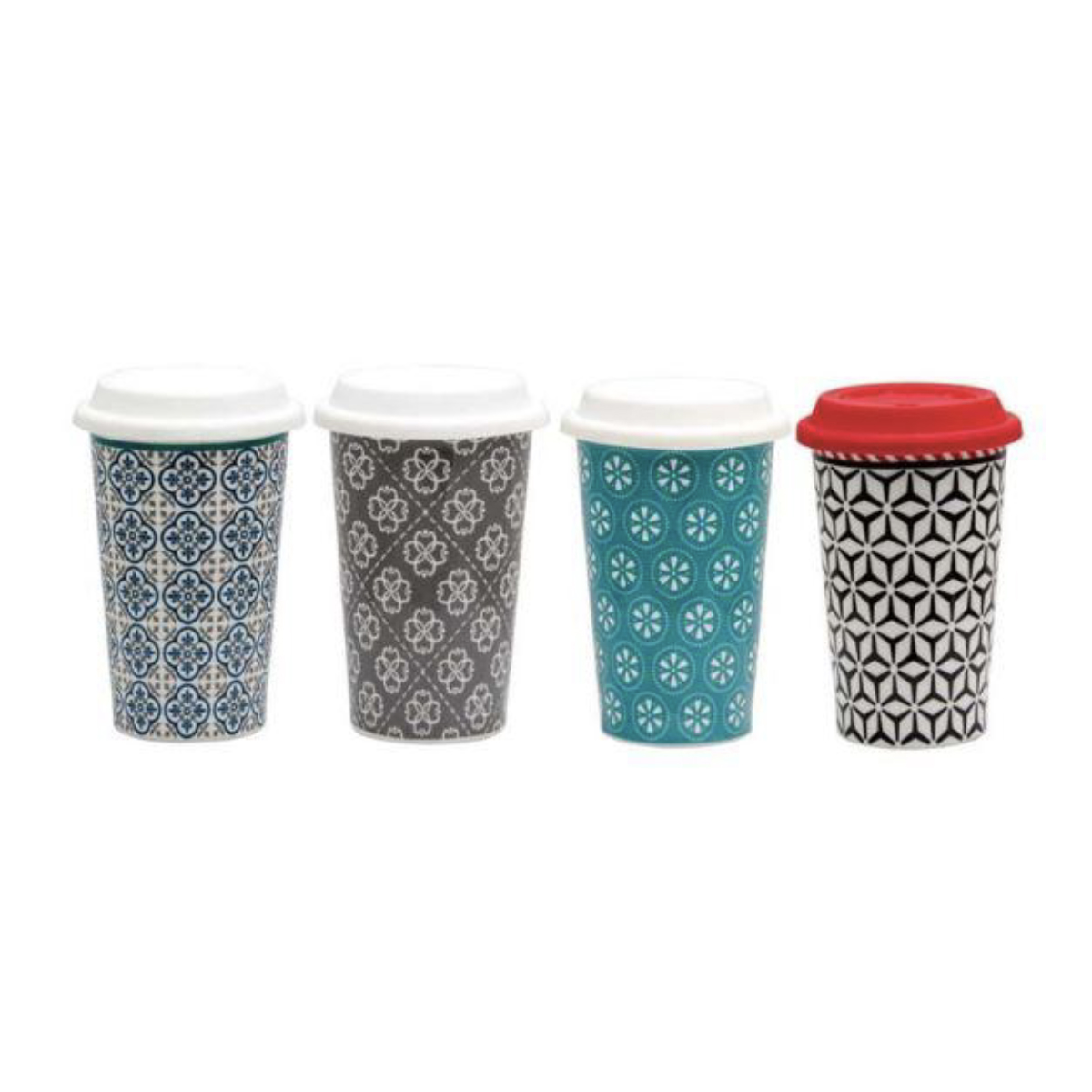 "Ceramic Travel Mug with Silicone Lid (450ml)" APAC Merchandise Solution
